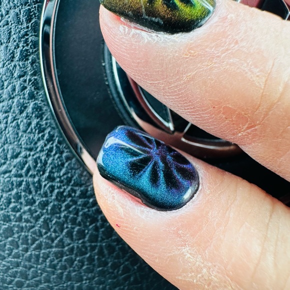 Floral Galaxy~ Gel Nails ~ Set Of 22 - Picture 9 of 12